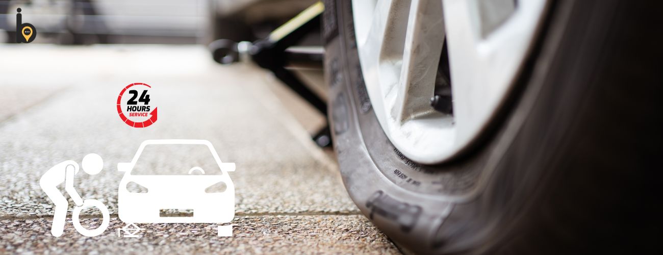 flat tyre in pune